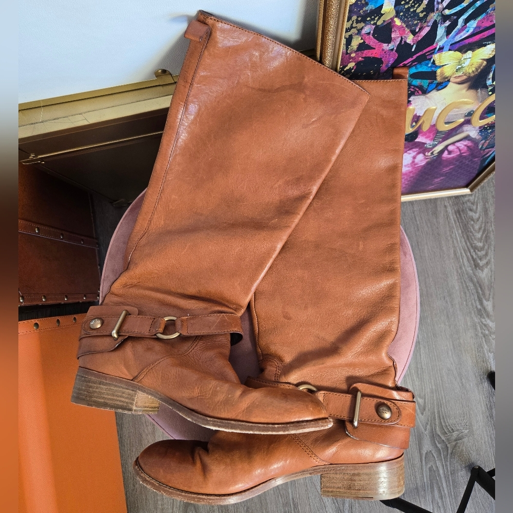 WHISKY BROWN COACH RIDING BOOTS 🐎 - Picture 3 of 16